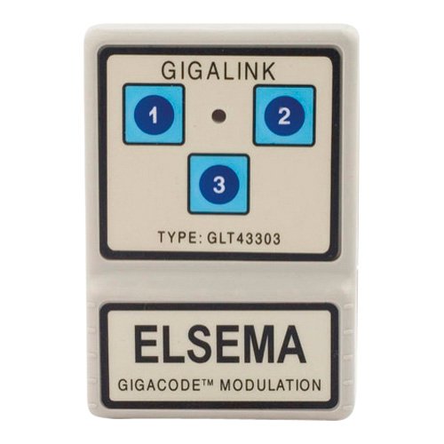 Transmitter 3-Channel C/W Membrane + Elsema Label