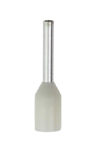 Boot Lace Pin Sgl White 0.5mm-8mm len Pkt 500