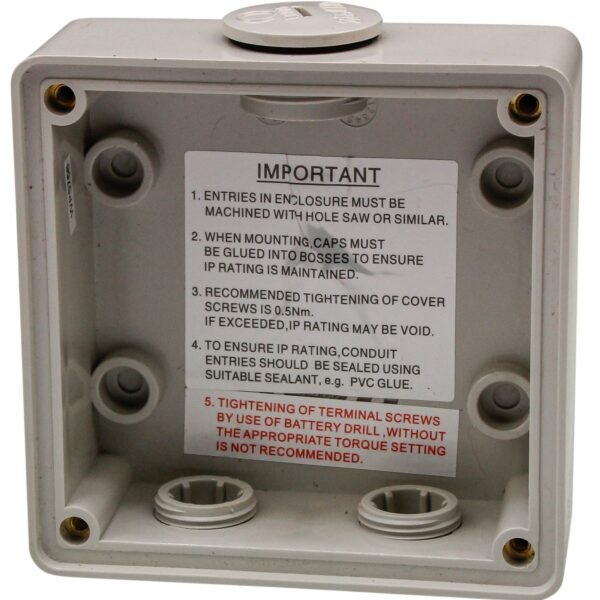 Deep Mounting Enclosure 1 Module Shallow Base IP66