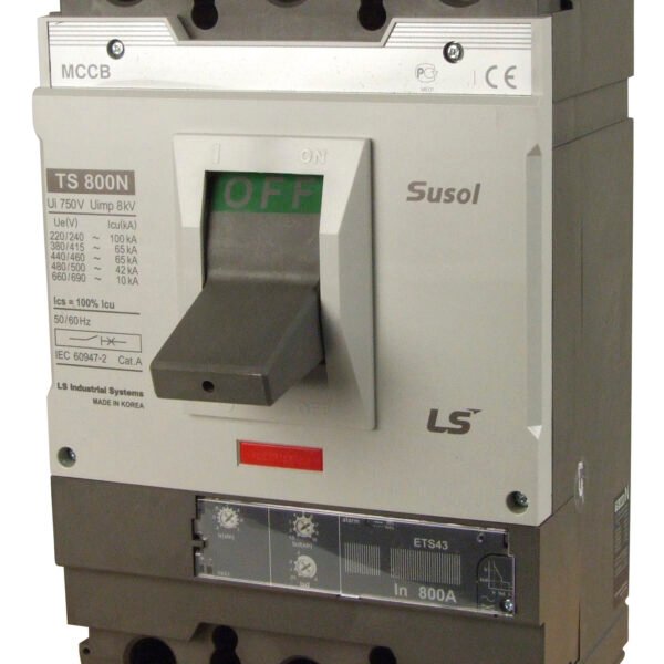 MCCB LS Electric 320-800A 85kA Electronic 3P