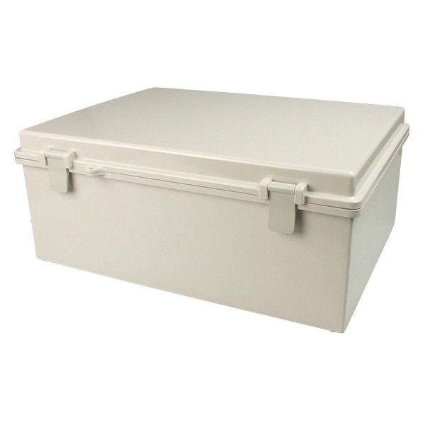 Enclosure ABS Grey Body Grey Hgd Lid 170x220x110