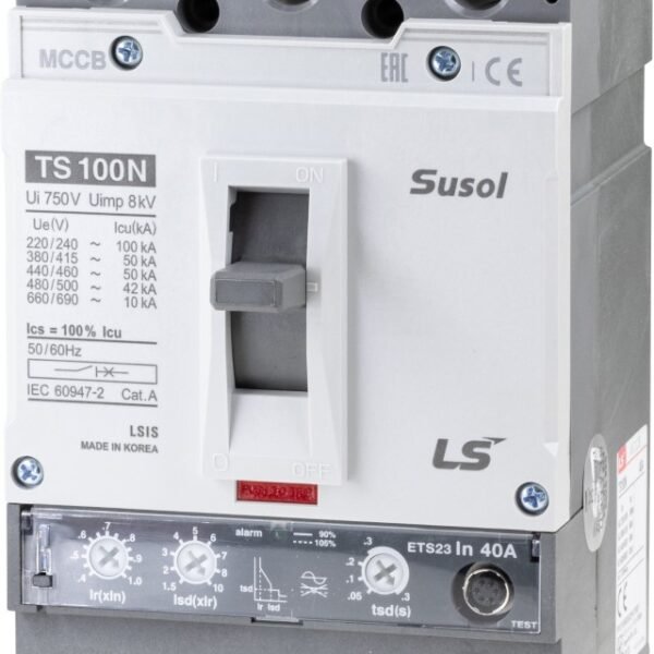 MCCB LS Electric 16-40A 50kA Electronic 3P