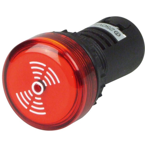 Buzzer Continuous with Light 240VAC