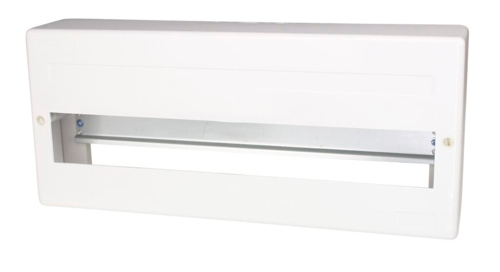 Enclosure MCB 18 Pole Plastic 160x62x365