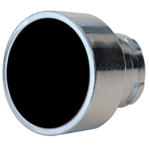 Pushbutton Black spring return
