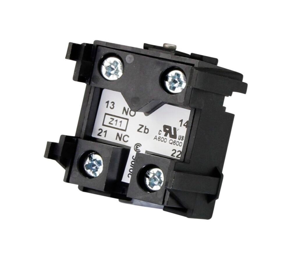 Foot Switch Contact Block 1 N/O 1 N/C