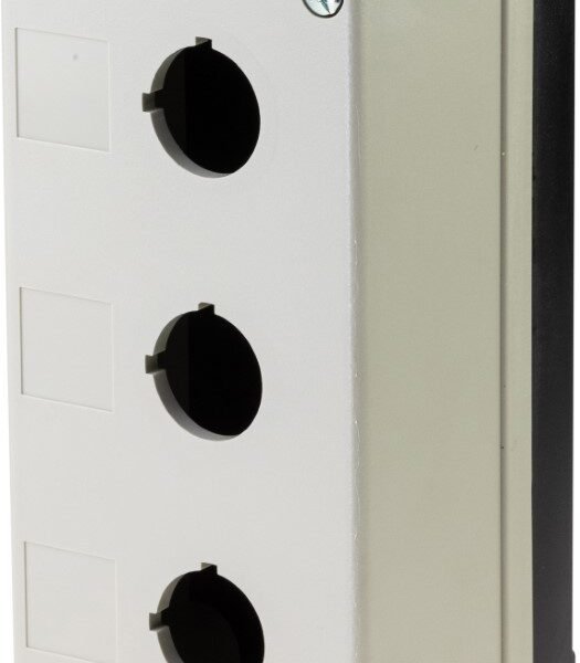 Pushbutton Enclosure  Plastic 3 Hole