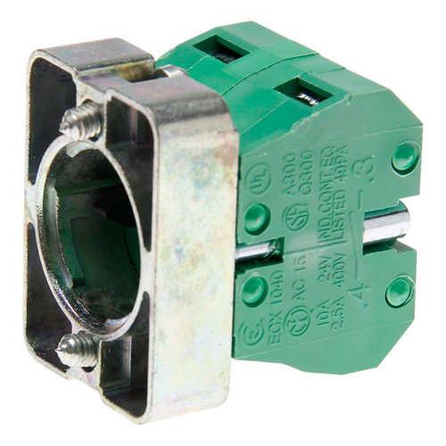 Contact Block 2 N/O with Support Base
