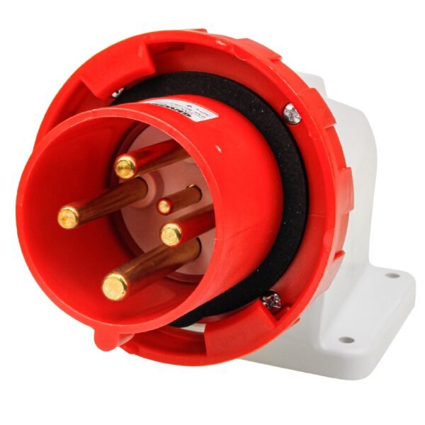 90 Deg Appliance Inlet 63A 415VAC 3P+E