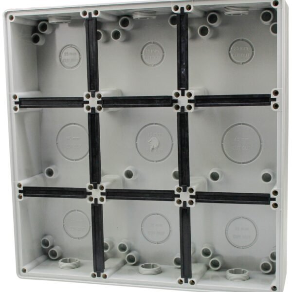 Deep Mounting Enclosure 12 Module Base IP66