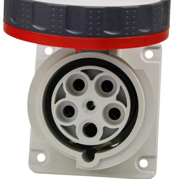 Panel Mount Sockets 63A 415V 3P+N+E