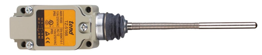 Limit Switch 10A 1P65 Coil Spring Lever