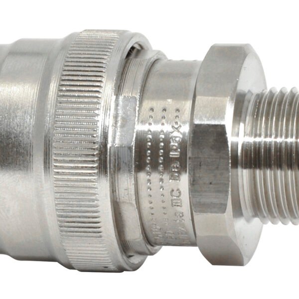 Gland Conduit Exd Steel 20mm 20mm Th IP69