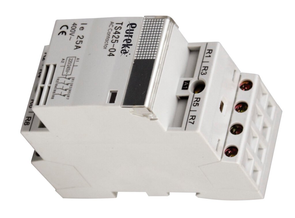 Contactor Installation 25A 240VAC 2 N/O 2 N/C 36mm