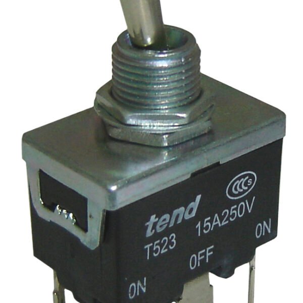Toggle Switch 15A Double Pole On Off On