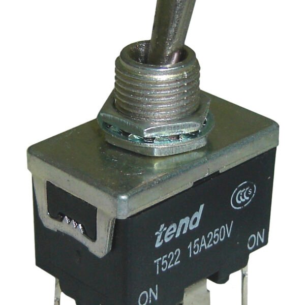 Toggle Switch 10A Double Pole On Off On