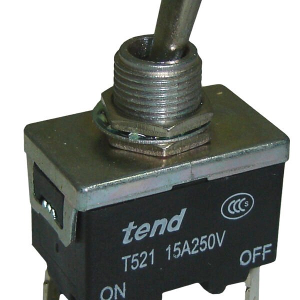 Toggle Switch 10A Double Pole On Off On
