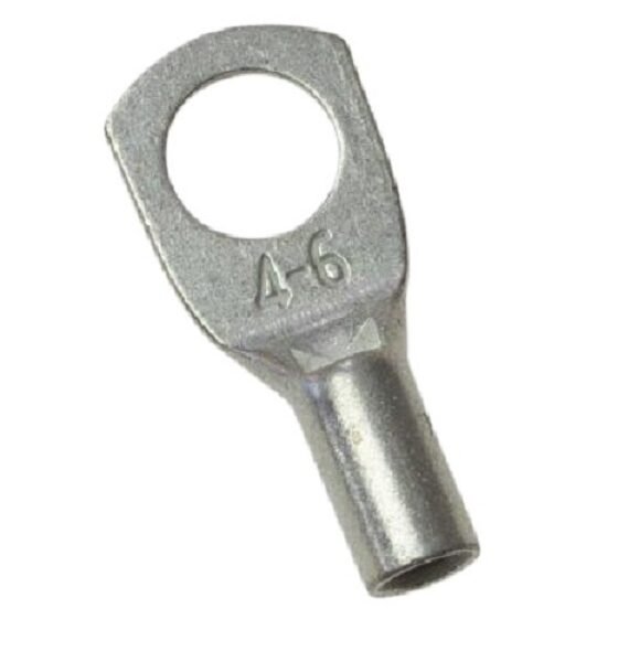 Lug Copper Straight 4mm Cable 10mm Stud