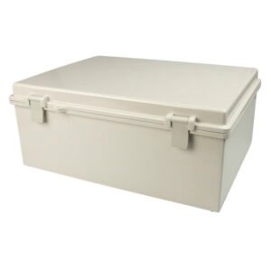 Enclosure ABS Grey Body Grey Hinged Lid 110x260x75