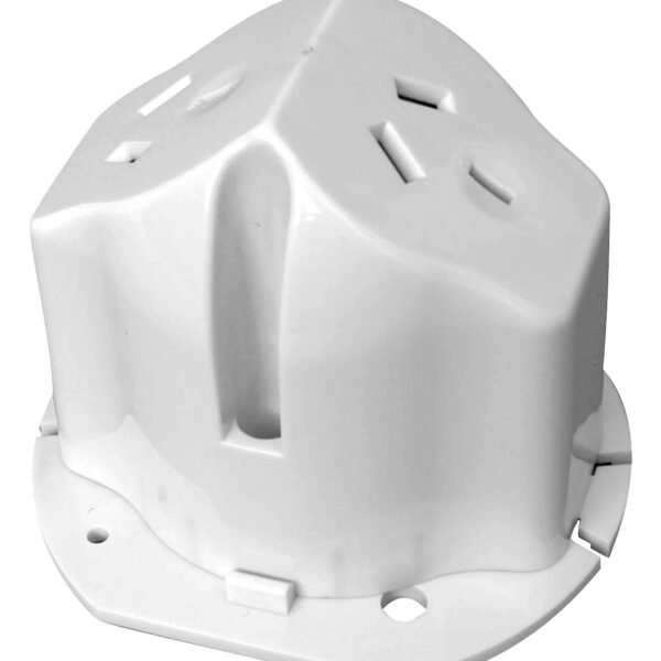 Surface Socket 10A Double Surface Socket with Base