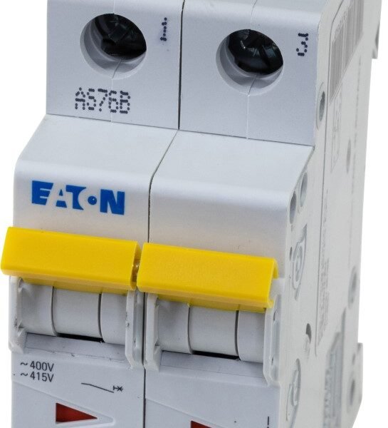 MCB Eaton C Curve 2 Pole 6kA 25A