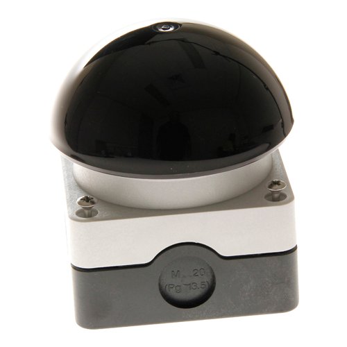 Push Button Foot-Palm Switch Enc Black 1No 1NC