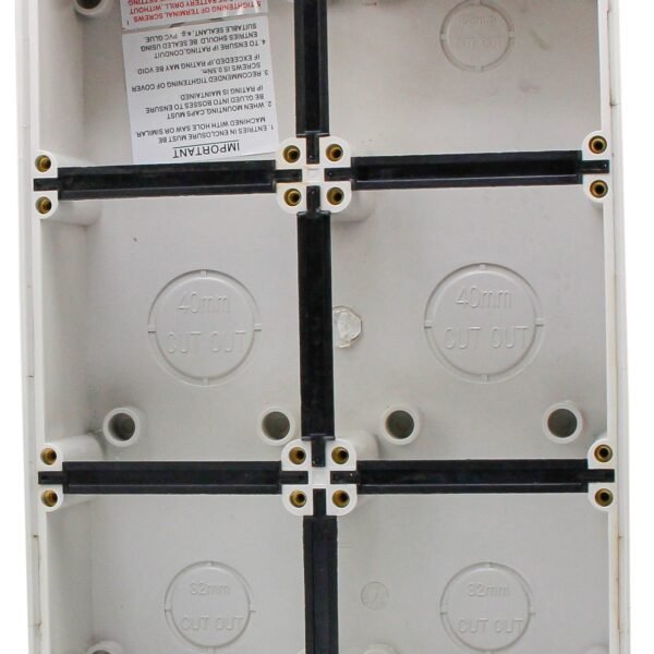 Deep Mounting Enclosure 6 Module Base IP66