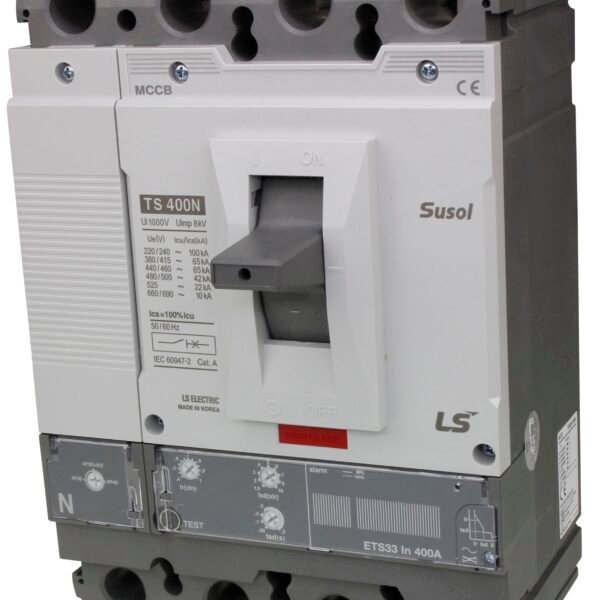 MCCB 160-400A 65kA Electronic 4P L side N