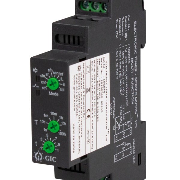 Timing Relay Multi Range / volt 12-240V 0.1S-100H