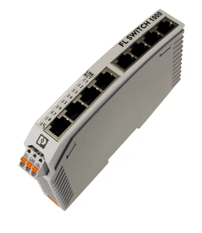 Ethernet Switch Industrial-  8RJ45Ports+10-100mbps