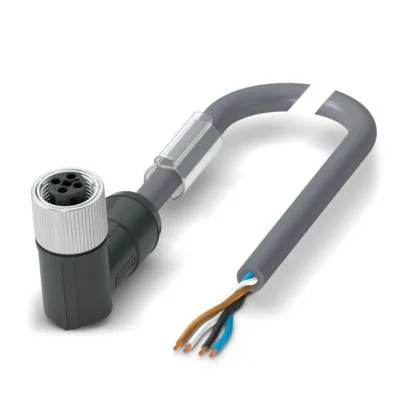 Power Cable - SAC-4P- 5,0-PUR/M12FRT